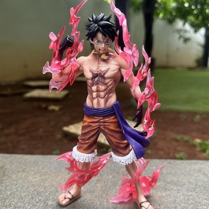 Action Figure Luffy Wano Manga Dimension One Piece TH Studio