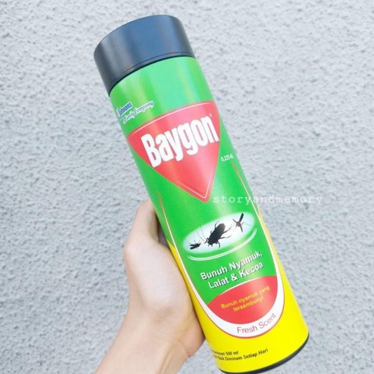 (Terbaru) Sam - termos tumbler baygon premium full print motif obat nyamuk botol minum baygon (Terla