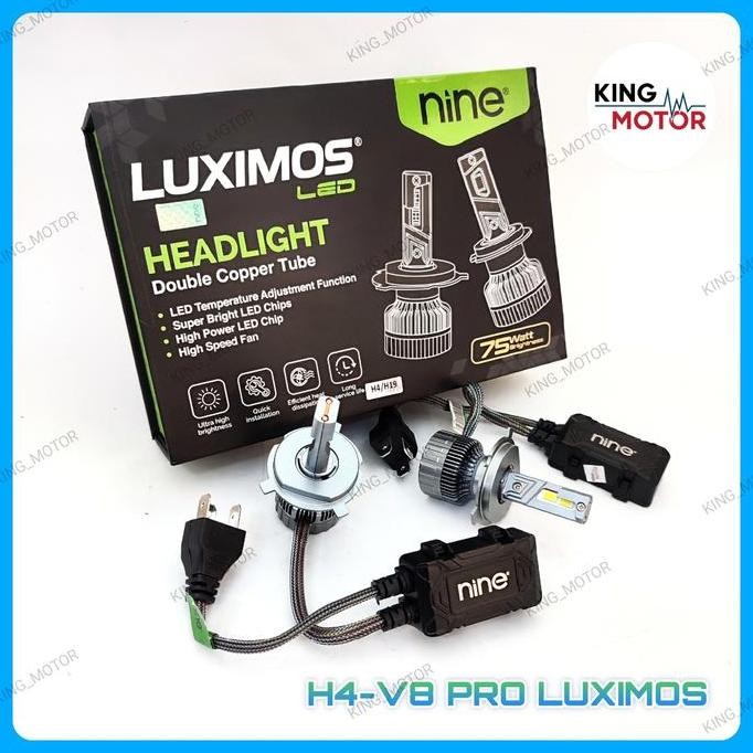 . LUXIMOS V8-Pro H11 / H4 - Bulb Led Mobil