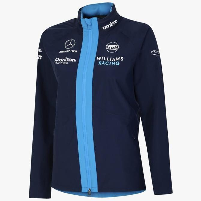Williams Racing F1 2023 Womens Performance Jacket. Jaket Wanita Formula 1