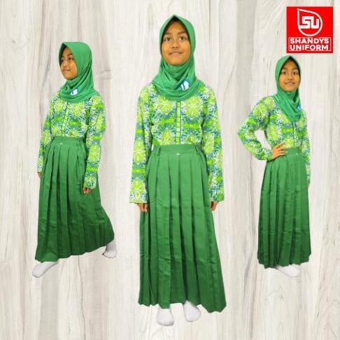 Tersedia Setelan Batik SDI Al-Azhar putri / Batik al azhar / seragam al azhar