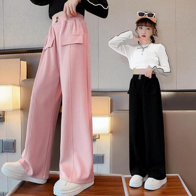 Tersedia CELANA KULOT ANAK TANGGUNG PEREMPUAN / LOOSE PANTS ANAK PEREMPUAN TERBARU / CELANA PANJANG 