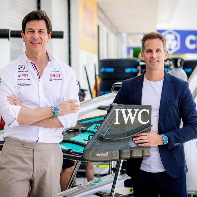 IWC Pilot's Watch Chronograph 41 Edition 'Mercedes-AMG F1 Team' IW388108. Jam Tangan Pria Formula 1