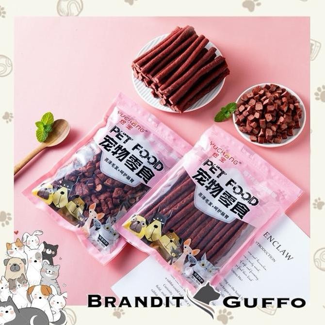 Cemilan anjing makanan hewan anjing kucing yuchang dog treat cat