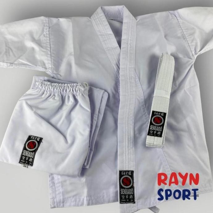 Tersedia Baju Karate Tegi SENKAIDO Seragam Pemula Original