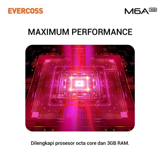 (Expert) EVERCOSS M6A (3GB) - RAM 3GB / ROM 16GB