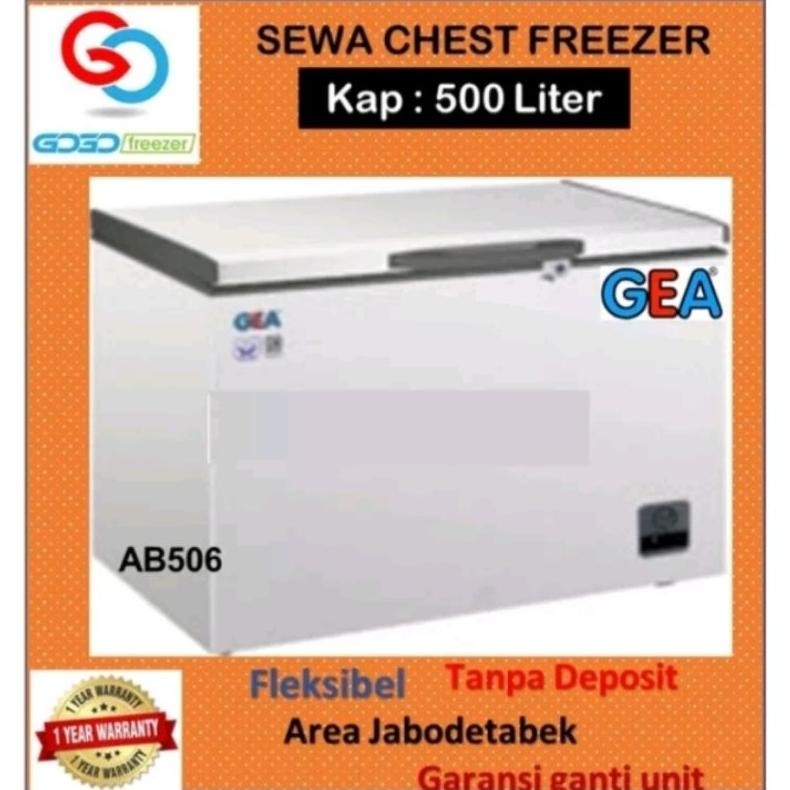 NEW Sewa Freezer untuk Makanan Kapasitas 600 liter untuk 1 Bulan