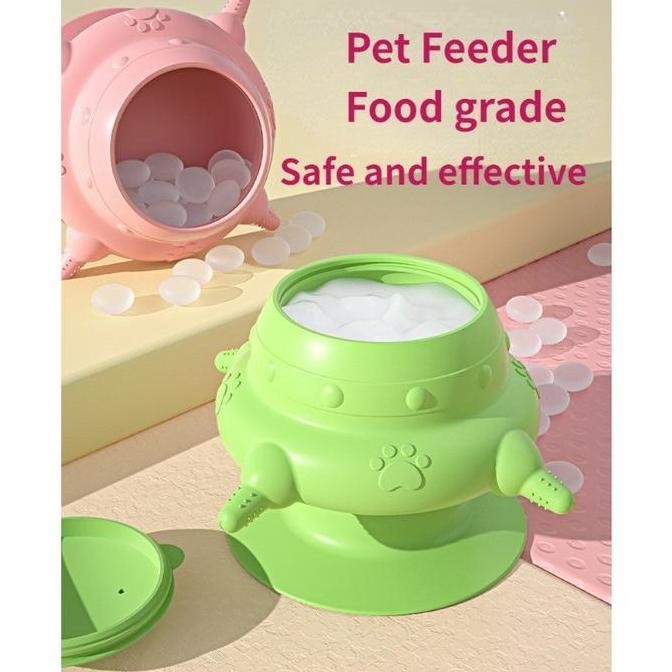 Dot Kucing Bayi Pet Milk Bottle 4 Nipples Silicone Station Feeder Botol Susu Baby Kucing Dot Bayi Ku