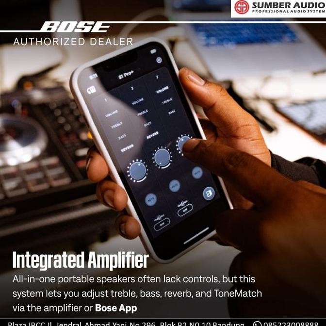 Murah Bose S1 Pro+ Portable Bluetooth Wireless Karaoke Party Speaker System | Speaker Portable Bose 