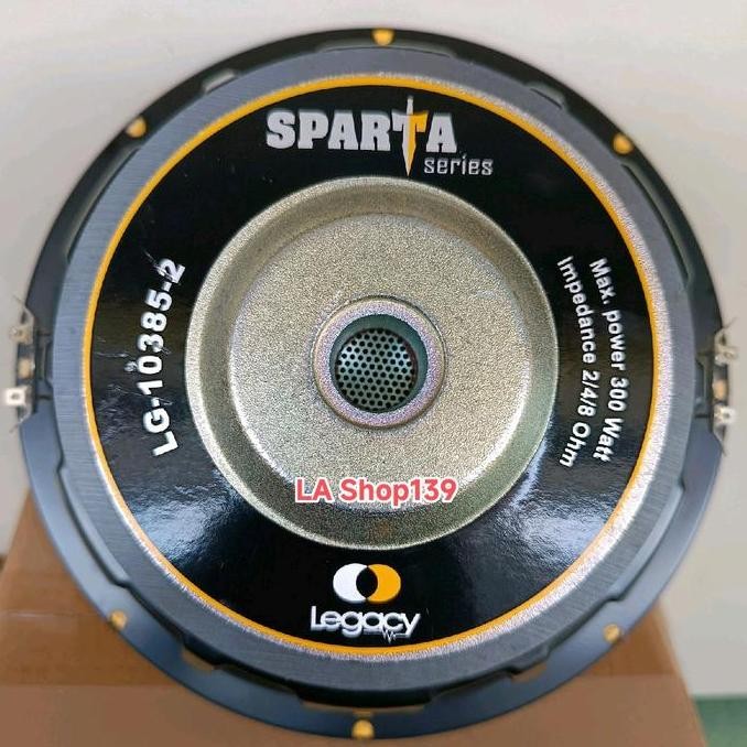Grosir Speaker Subwoofer 10 Inc Legacy Sparta Lg 10385-2 Speaker Double Voice Coil