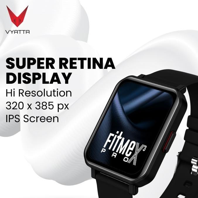 (Expert) VYATTA FITME PRO X GEN 2 SMARTWATCH LARGE SCREEN 1.69" 24 SPORT MODE