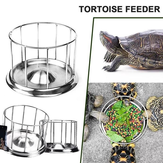 Tortoise Feeding Dish / Tortoise Feeder / Tempat Makanan Kura - Kura Co