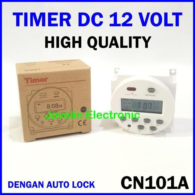 (Expert) Timer DC 12 Volt 16 Ampere Digital 12v 16A Timer Walet
