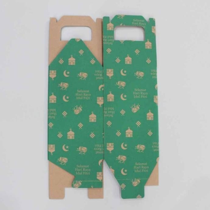 (Expert) box kardus jinjing dus isi 3 toples 250gr dus packaging parcel lebaran