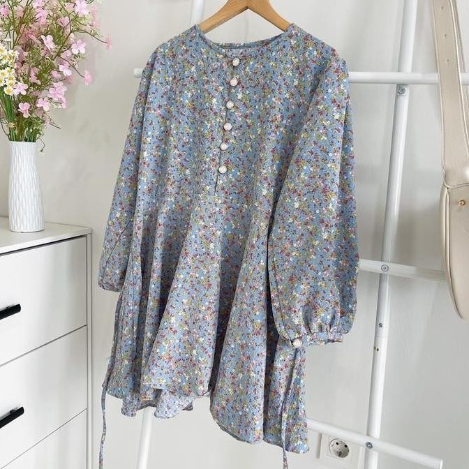 (Expert) HANA BLOUSE | Long hana | blouse motif lucuu| floral blouse