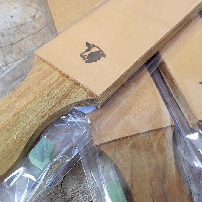 (Expert) Stropping Kulit / Leather Strop /Asahan Pisau / Golok Sembelih