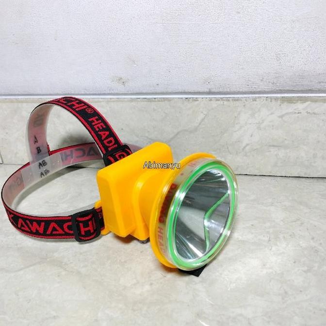 Senter Kepala Selam Kawachi 40 Watt Body Kuning Ly 740