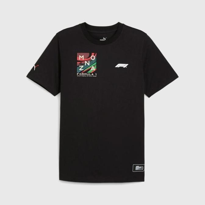 F1 Collection PUMA F1 2024 Italian GP Monza T-Shirt. Kaos Unisex Pria Wanita Formula 1