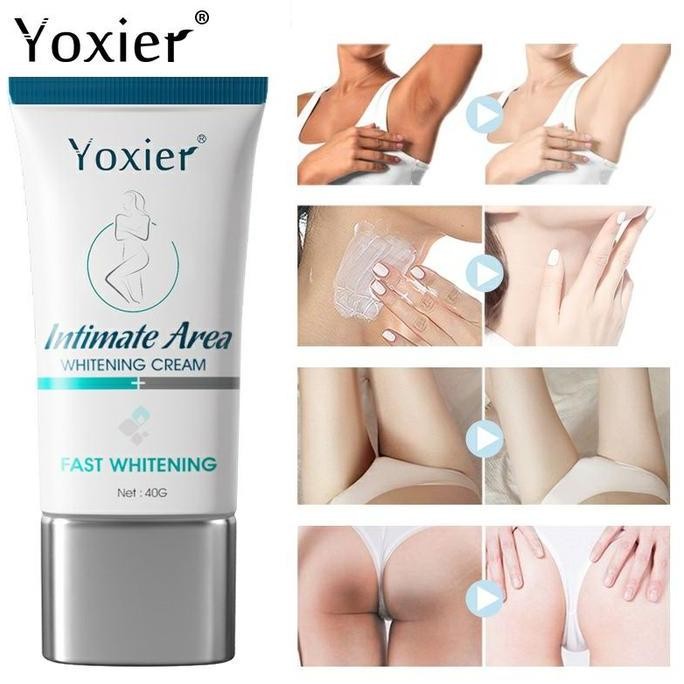 YOXIER Intimate Area Whitening Cream Memutihkan Area Sensitif Original
