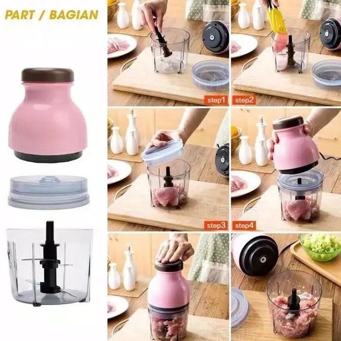 (Expert) NEW CAPSULE CUTTER BLENDER QUATRE Blender Kapsul Mini Portable Serbaguna