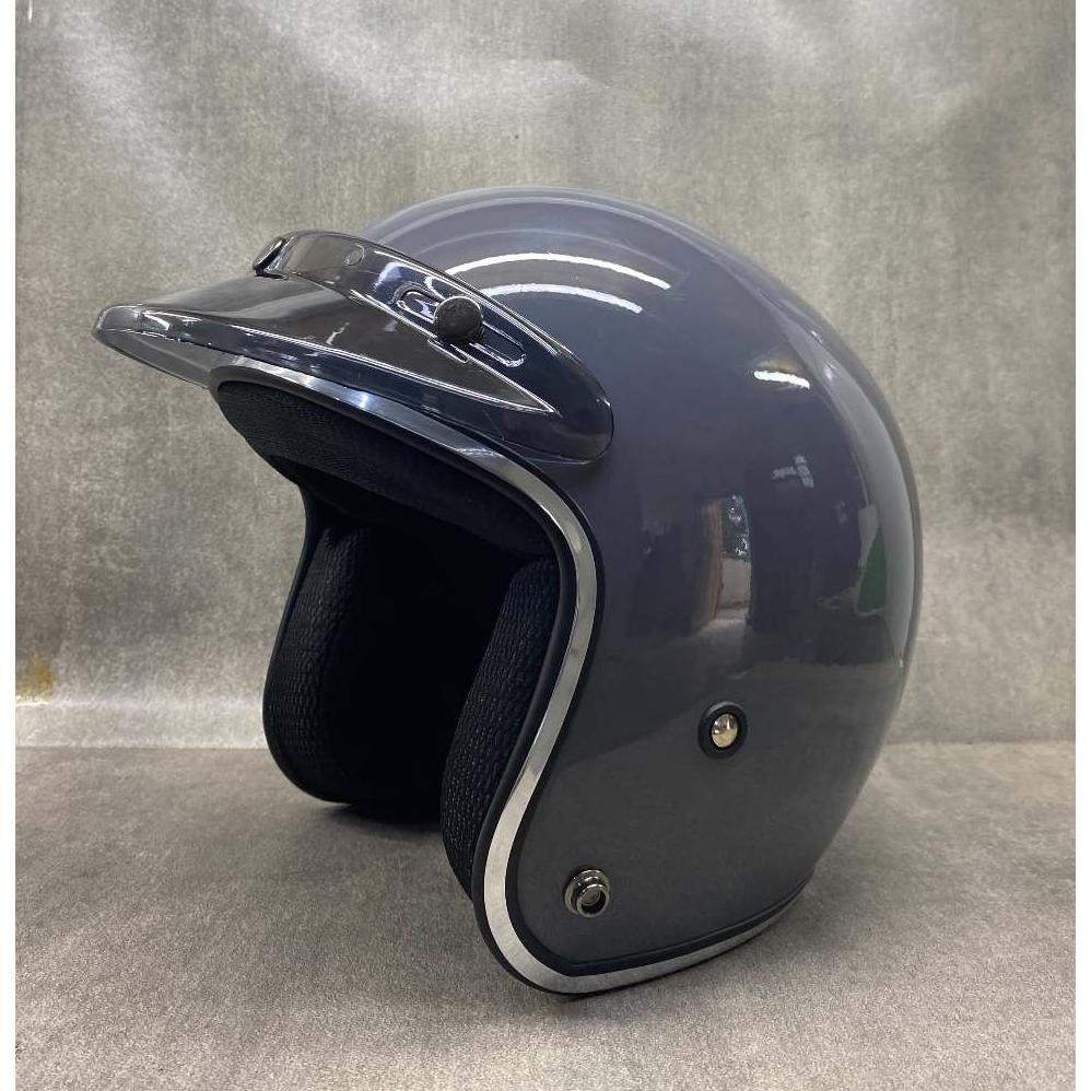 Ready Helm Bogo List Chrome Ori Sni Helm Retro Dewasa Pria Dan Wanita