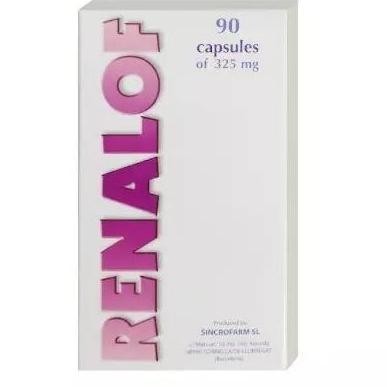TERBARU - RENALOF KAPSUL 325mg 30 kapsul obat herbal melancarkan buang air kemih