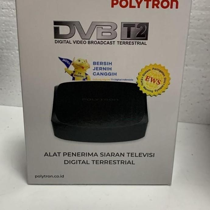 TERBARU - SET TOP BOX POLYTRON DVB PDV 700T2 antena Tv digital LED LCD Tabung