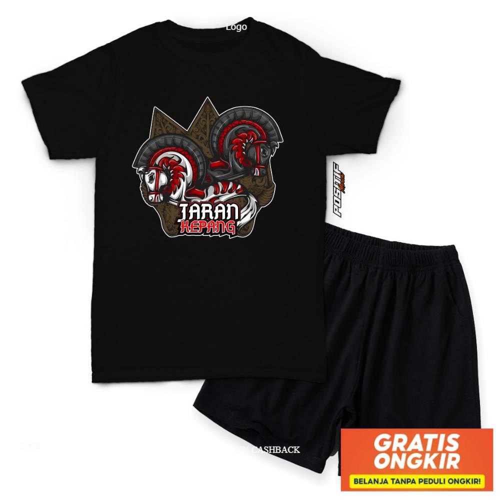 Baju Kaos Setelan Anak Jaran Kepang Mberot Bantengan Senterewe Jaranan