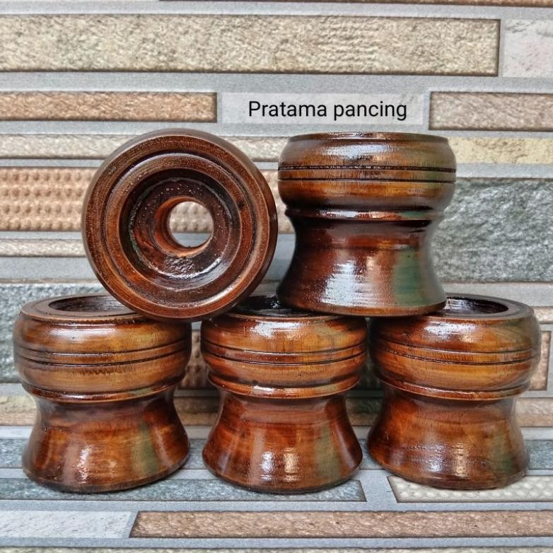 gulungan kayu pancing golong motif kendi AST nUg