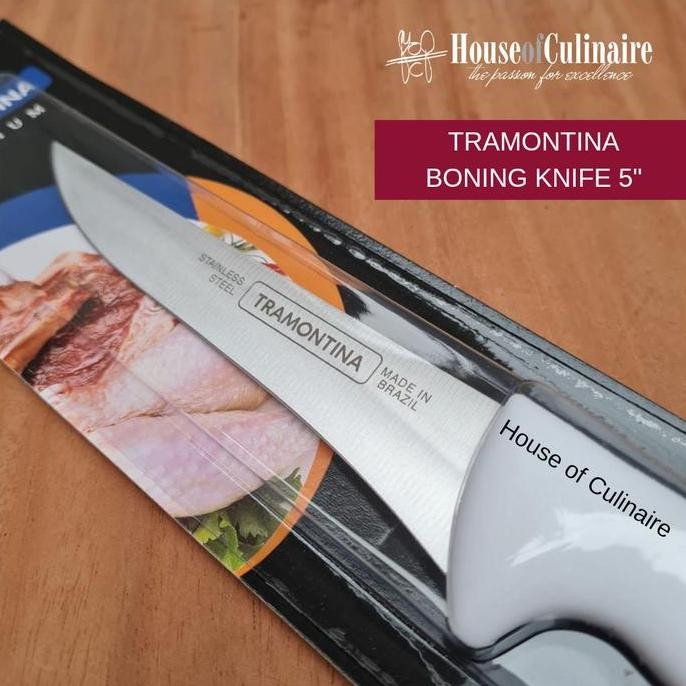 (Expert) Tramontina Pisau Boning Knife 5" Premium Pisau Tulang 5"