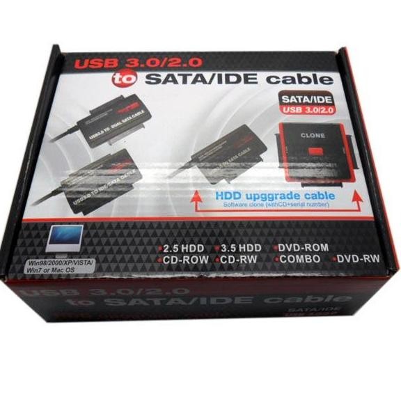 TERMURAH - KABEL R DRIVER USB 3.0/2.0 TO SATA/IDE