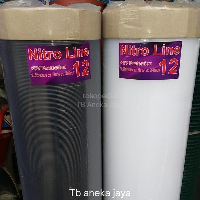 Fiber Pagar Garis Garis Hitam Tebal