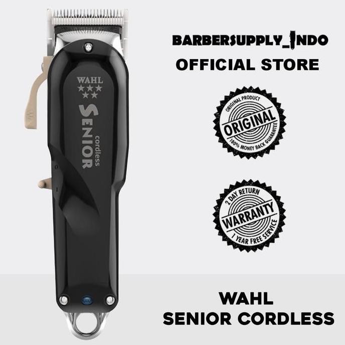 TERBARU - Wahl Senior Cordless Clipper ORIGINAL USA Alat Cukur Rambut Garansi