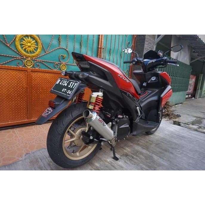 KNALPOT SKR RACING EXHAUST NMAX OLD. PCX, XMAX, BEAT, VARIO SCOOPY,DLL