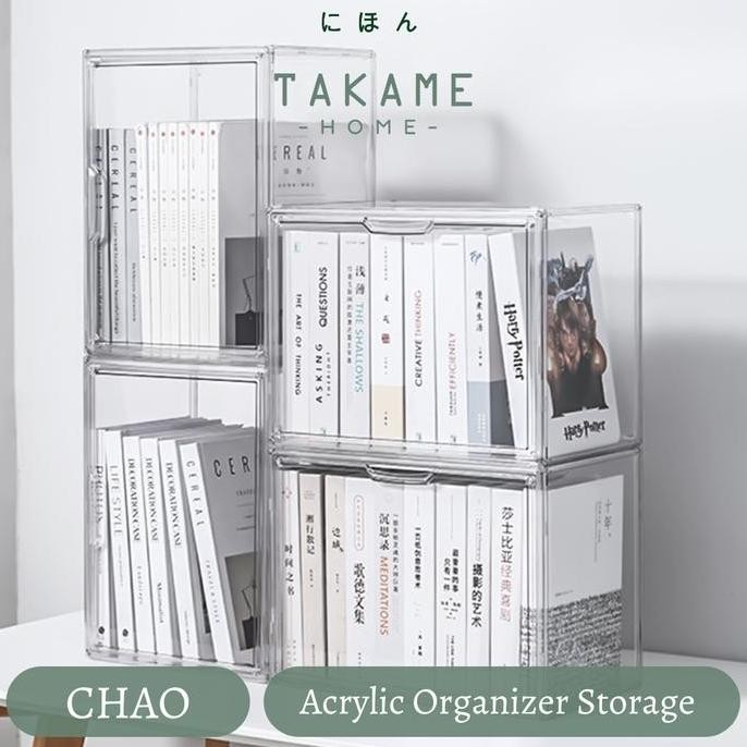 

Terlaris TakameTransparent Acrylic Organizer Container Box Premium Serbaguna