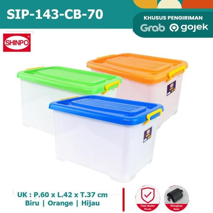 

Terlaris Shinpo Container Box Plastik | Storage Box Multifungsi Cb 30, -Cb 150