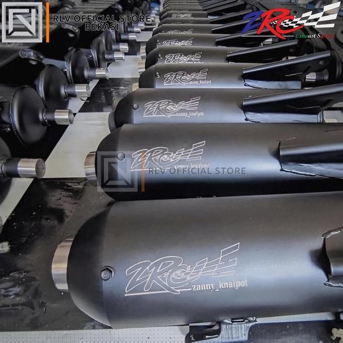 KNALPOT VARIO 125/150 LED OLD ZRC