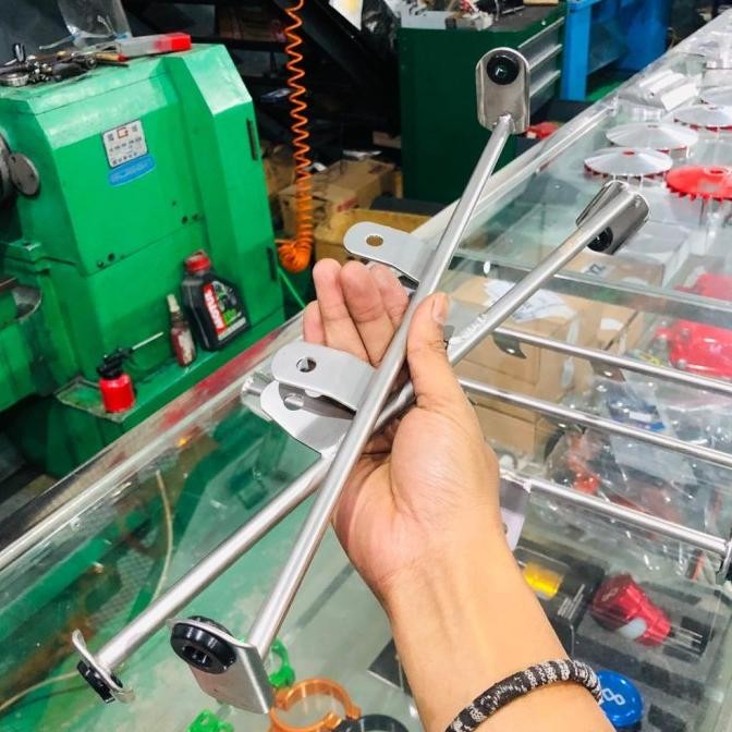 [Expert] BRACKET SAYAP RADIATOR BPRO SUPPORT SIRIP NINJA R SS KOMBINASI