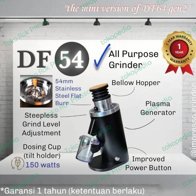 NEW Grinder DF54 stainless steel burr all purpose