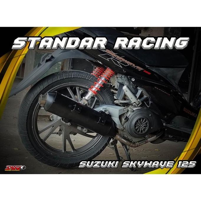 SKYWAVE. KNALPOT STANDAR RACING BY SKR RACING EXHAUST