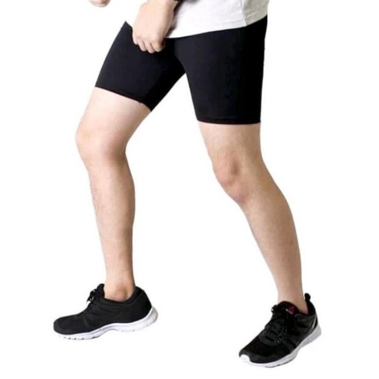 Celana Legging Strit Pendek Legging Short Olahraga Pria Wanita nUg nUg