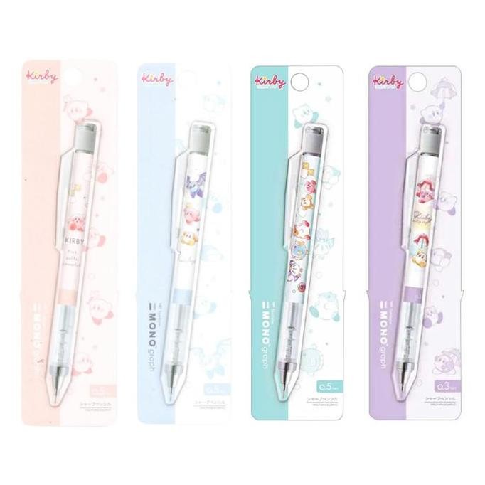 

TERLARIS - Tombow Mono Graph Kirby Mechanical Pencil 0.5mm Pensil Limited Edition