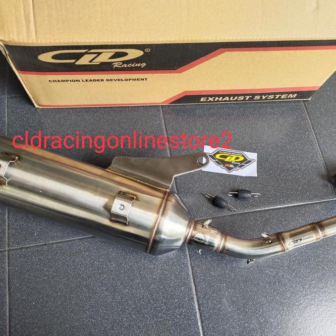 KNALPOT STANDAR RACING BEAT/BEAT FI,VARIO 110 KARBU