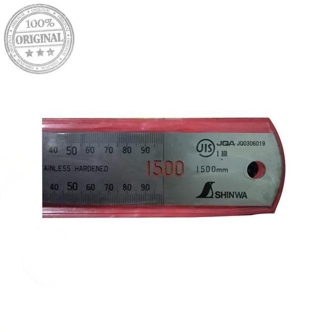 

NEW Shinwa Penggaris Stainless (Rule) Hard Chrome 1,5 Meter H102GJIS-13056