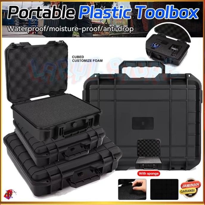 

Terlaris Kotak Perkakas Pelican Waterproff Simpan Perlengkapan Alat Kerja Dengan Busa Tool Case Storage Box