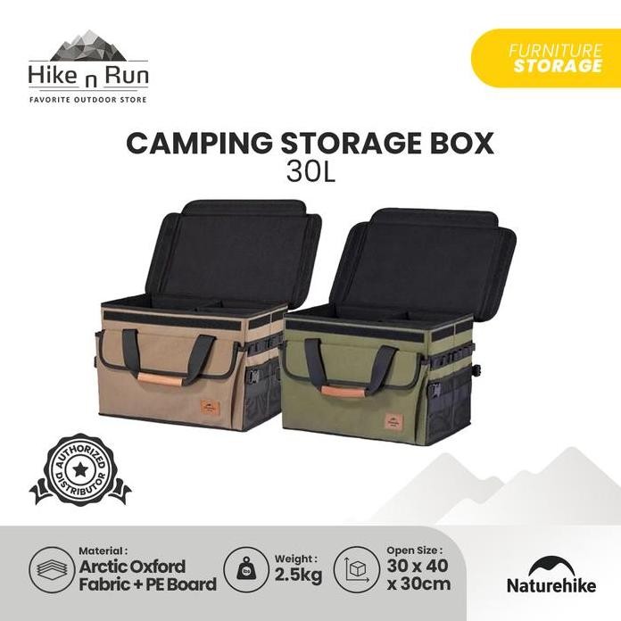 

Terlaris Naturehike Nh21Snx04 30L Box Penyimpanan Serbaguna Camping Storage Box