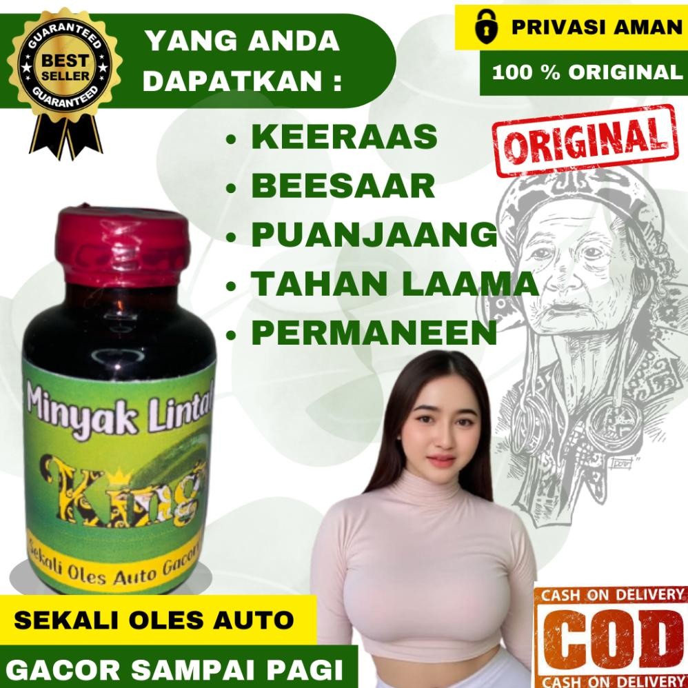 Kingwa Asli Obat Kuat Pria Oles Pembesar & Panjang | Tahan Lama & Permanen | Herbal Tradisional Mura