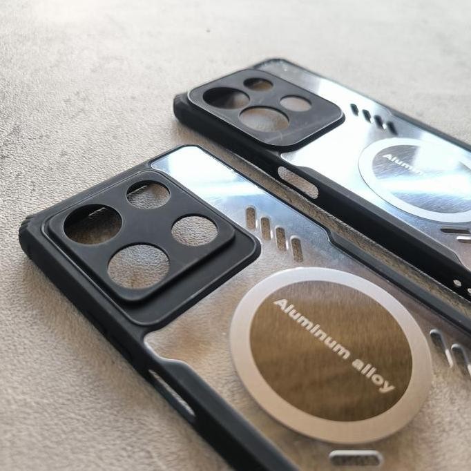 Case Cooling Infinix Note 30 / 30 Pro Casing Gaming Magsafe Fan Heat Wireless Charger New