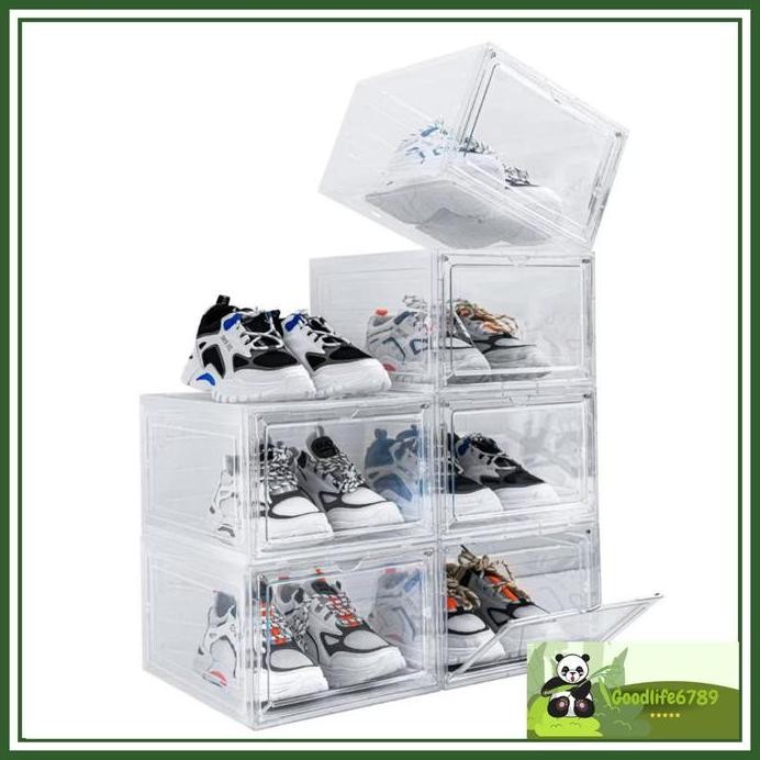 

Terlaris Aj Shoes Box 70001 Storage Transparent Boxes Kotak Sepatu Premium Ukuran Besar Transparant Murah Lebih Tebal Dan Kuat Pakaian Plastik