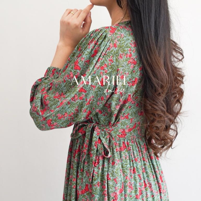 Amariel Tulsa Dress Daster Nyaman Bumil Busui Friendly Original